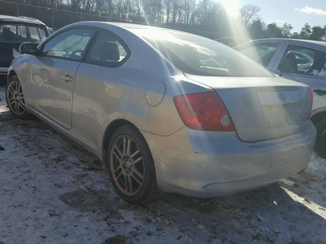 JTKDE167070197378 - 2007 TOYOTA SCION TC 银色 照片 3