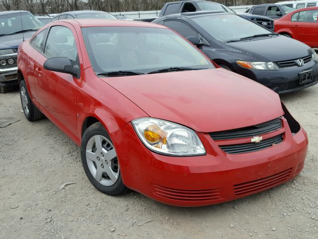 1G1AK15F067874584 - 2006 CHEVROLET COBALT LS RED photo 1