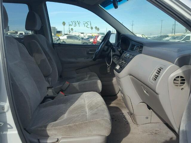 2HKRL18652H531584 - 2002 HONDA ODYSSEY EX SILVER photo 5