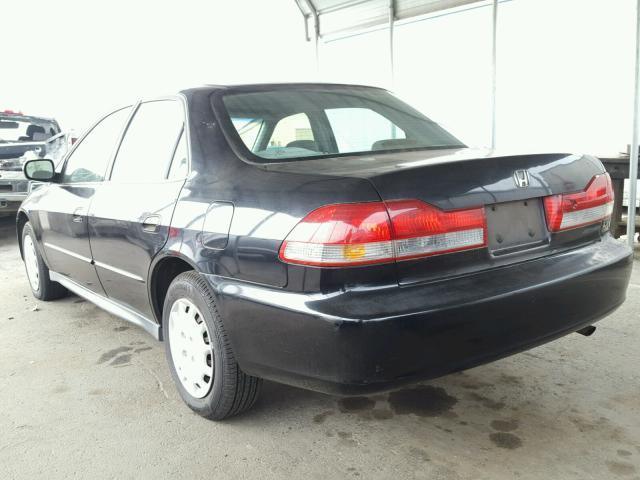 3HGCG66502G702608 - 2002 HONDA ACCORD LX BLACK photo 3