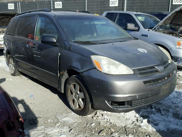 5TDZA23C35S225751 - 2005 TOYOTA SIENNA CE SILVER photo 1