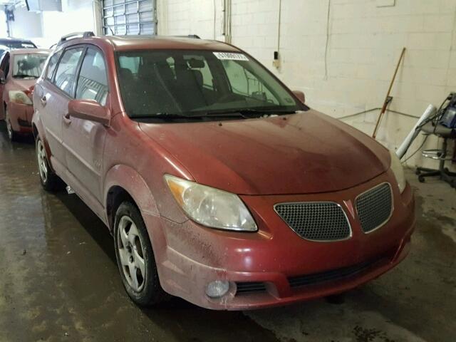 5Y2SM63845Z471475 - 2005 PONTIAC VIBE RED photo 1