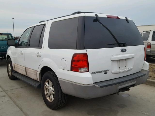 1FMFU15L63LC45360 - 2003 FORD EXPEDITION WHITE photo 3