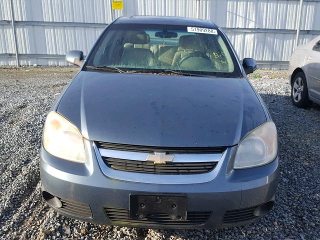 1G1AZ58F467739557 - 2006 CHEVROLET COBALT LTZ BLUE photo 9