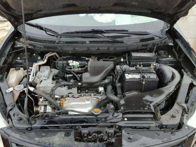 JN8AS58T79W320411 - 2009 NISSAN ROGUE S BLACK photo 7