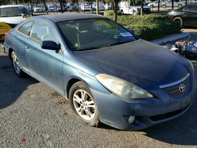 4T1CE38PX4U782559 - 2004 TOYOTA CAMRY SOLA BLUE photo 1