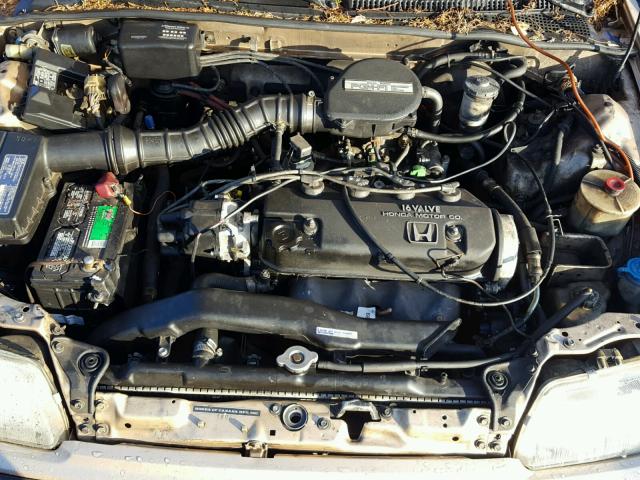 2HGED645XLH567756 - 1990 HONDA CIVIC DX GOLD photo 7