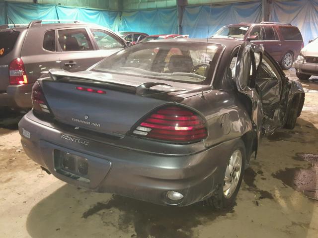 1G2NF52F93C158587 - 2003 PONTIAC GRAND AM S GRAY photo 4