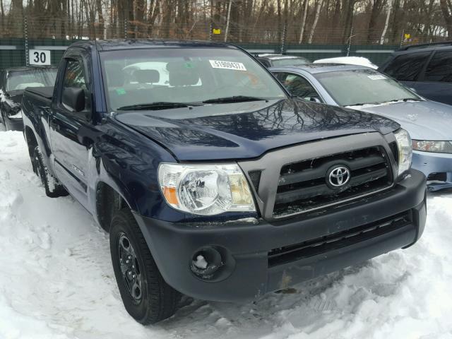 5TENX22N57Z327705 - 2007 TOYOTA TACOMA BLUE photo 1