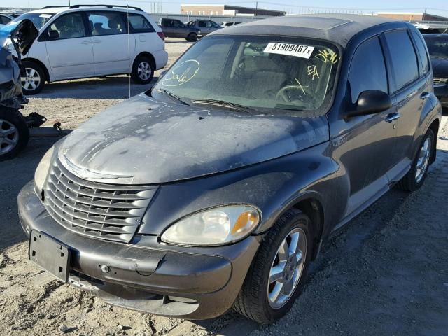 3C4FY588X4T354482 - 2004 CHRYSLER PT CRUISER GRAY photo 2