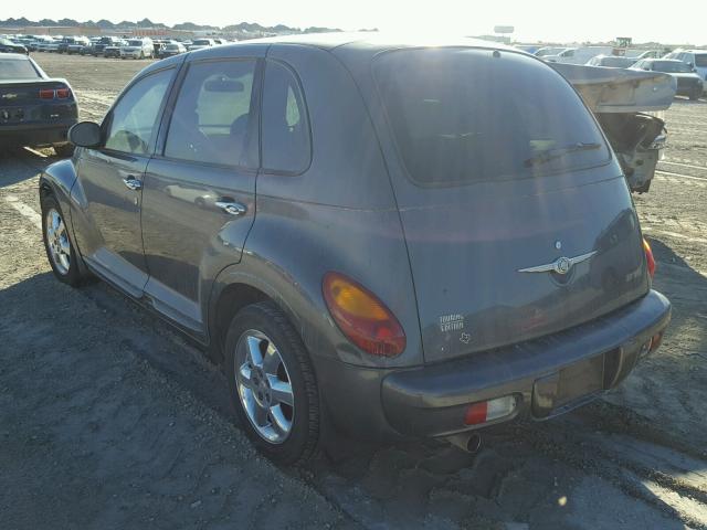 3C4FY588X4T354482 - 2004 CHRYSLER PT CRUISER GRAY photo 3