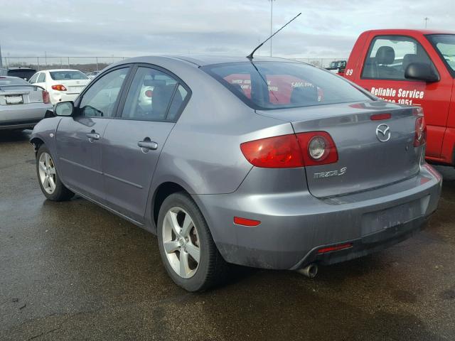 JM1BK12F661404711 - 2006 MAZDA 3 I SILVER photo 3