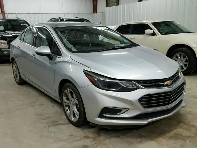 1G1BF5SM0H7228614 - 2017 CHEVROLET CRUZE PREM SILVER photo 1