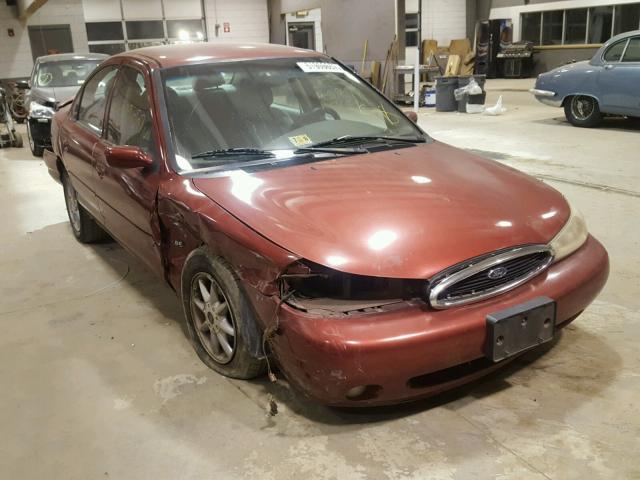 1FAFP66LXYK100154 - 2000 FORD CONTOUR SE RED photo 1