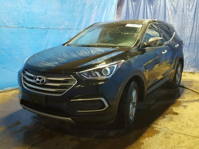 5XYZT3LB7JG531379 - 2018 HYUNDAI SANTA FE S BLACK photo 2