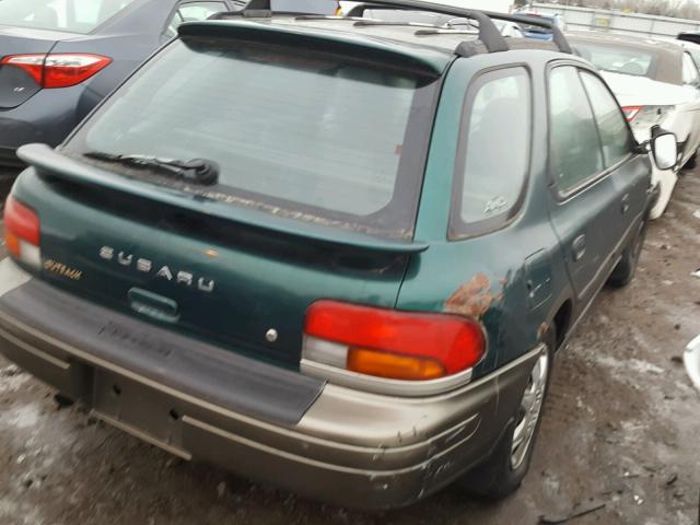 JF1GF4853XH811863 - 1999 SUBARU IMPREZA OU GREEN photo 4