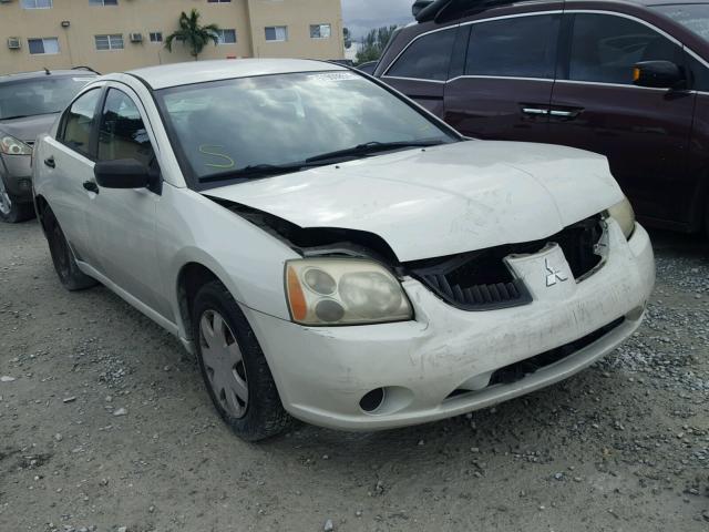 4A3AB26F04E110672 - 2004 MITSUBISHI GALANT DE WHITE photo 1