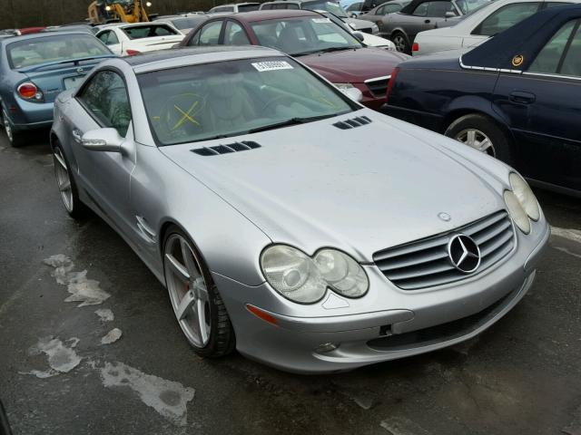 WDBSK75F43F046228 - 2003 MERCEDES-BENZ SL 500R SILVER photo 1