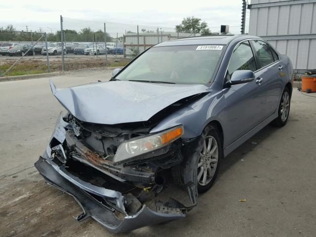 JH4CL96866C032141 - 2006 ACURA TSX BLUE photo 2