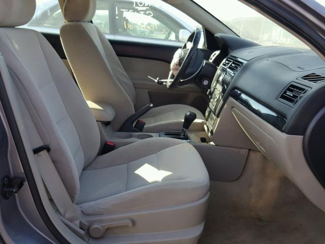 3FAHP08Z37R274908 - 2007 FORD FUSION SEL GRAY photo 5