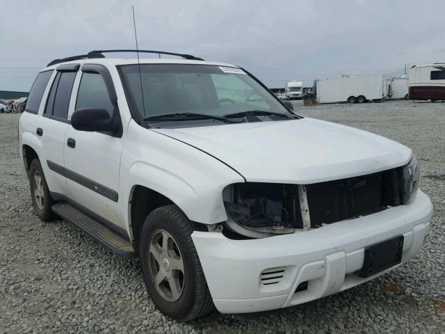 1GNDT13S642244488 - 2004 CHEVROLET TRAILBLAZE WHITE photo 1