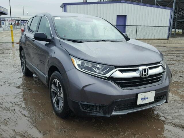 7FARW5H30HE008909 - 2017 HONDA CR-V LX GRAY photo 1