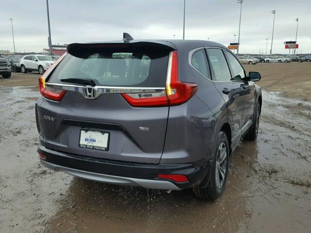 7FARW5H30HE008909 - 2017 HONDA CR-V LX GRAY photo 4