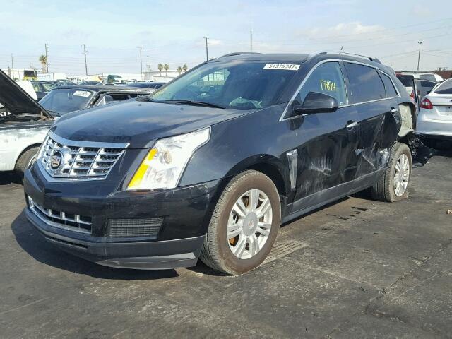 3GYFNBE33FS641911 - 2015 CADILLAC SRX LUXURY BLACK photo 2