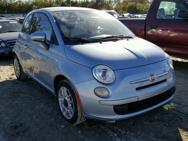 3C3CFFAR2DT514229 - 2013 FIAT 500 POP BLUE photo 1