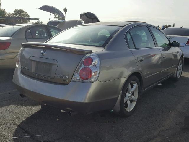 1N4BL11D85N471787 - 2005 NISSAN ALTIMA SE GRAY photo 4