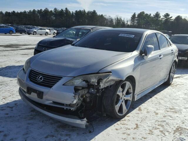 JTHBJ46GX72023168 - 2007 LEXUS ES 350 SILVER photo 2