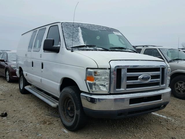 1FTNE24W68DB03364 - 2008 FORD ECONOLINE WHITE photo 1