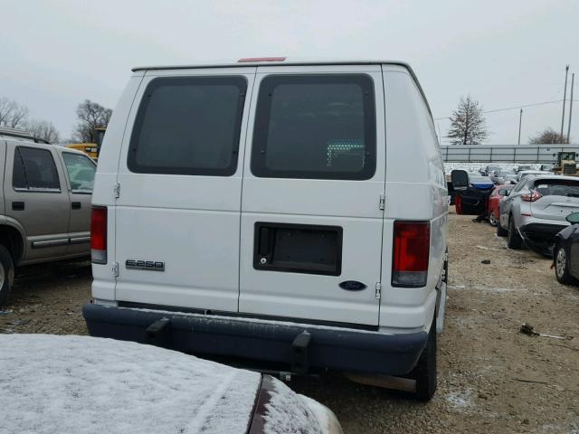 1FTNE24W68DB03364 - 2008 FORD ECONOLINE WHITE photo 9