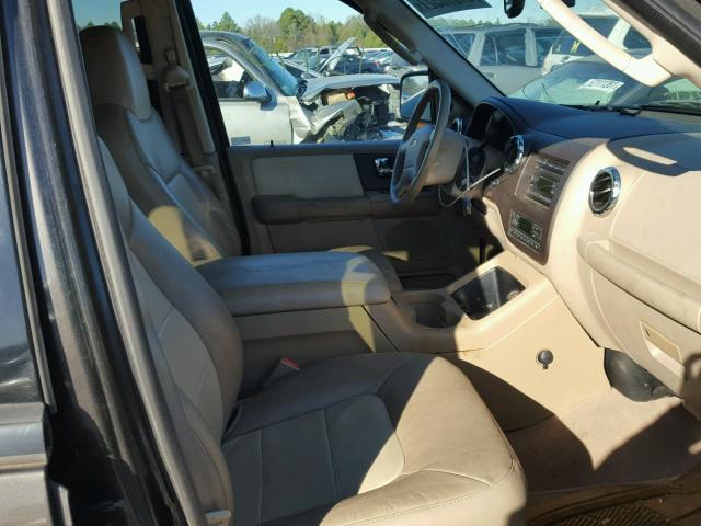 1FMPU17505LA64437 - 2005 FORD EXPEDITION BROWN photo 5