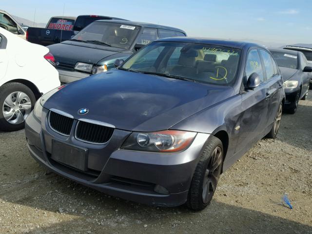 WBAVB13576KX41107 - 2006 BMW 325 I GRAY photo 2