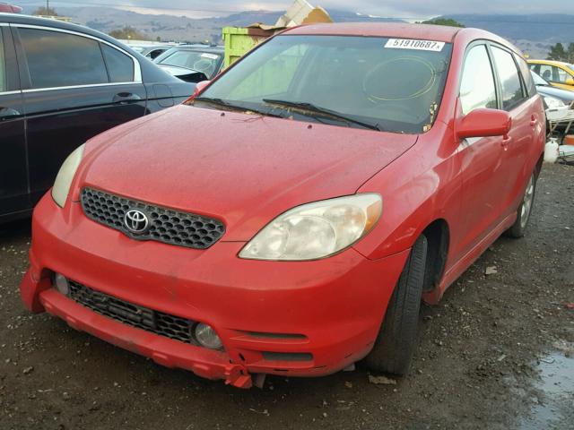 2T1KR32E14C175328 - 2004 TOYOTA COROLLA MA RED photo 2