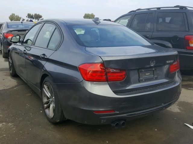 WBA3C1C58CF433615 - 2012 BMW 328 I SULE GRAY photo 3