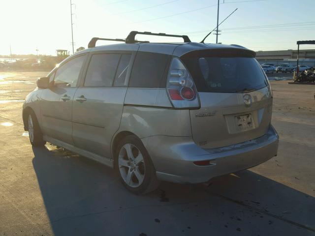 JM1CR293270145725 - 2007 MAZDA 5 SILVER photo 3