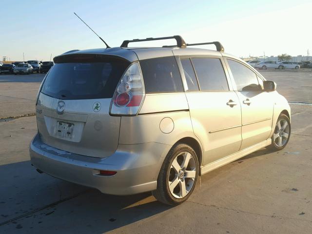 JM1CR293270145725 - 2007 MAZDA 5 SILVER photo 4