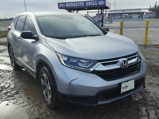 7FARW5H30HE000941 - 2017 HONDA CR-V LX SILVER photo 1