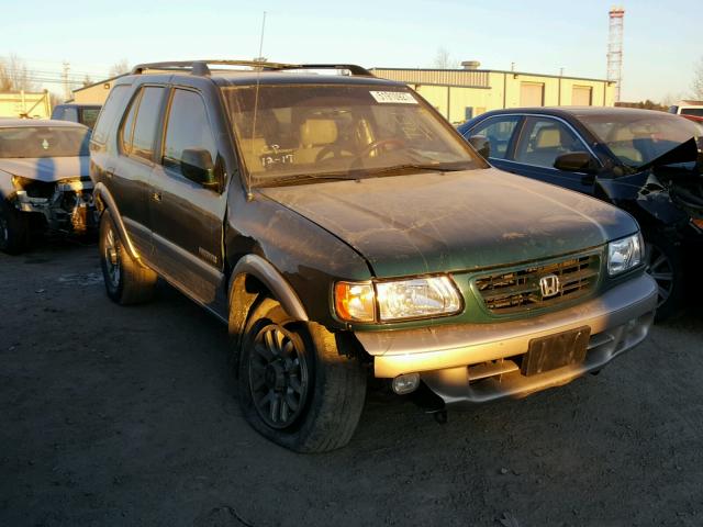 4S6DM58WX14402732 - 2001 HONDA PASSPORT E GREEN photo 1