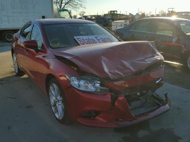 JM1GJ1V54G1416465 - 2016 MAZDA 6 TOURING RED photo 1