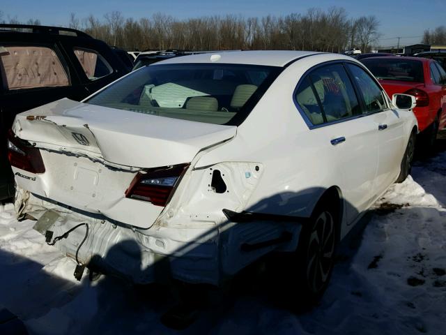 1HGCR2F87GA114319 - 2016 HONDA ACCORD EXL WHITE photo 4