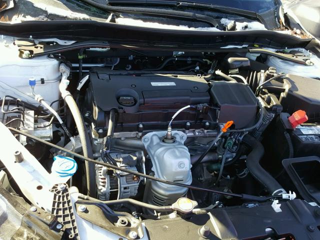 1HGCR2F87GA114319 - 2016 HONDA ACCORD EXL WHITE photo 7