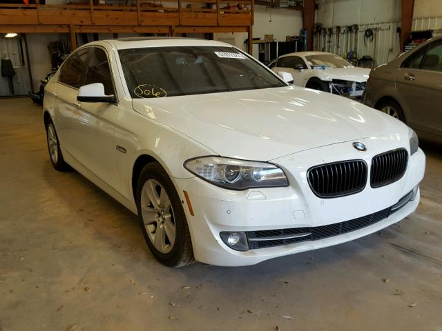 WBAXG5C52DDY36550 - 2013 BMW 528 I WHITE photo 1