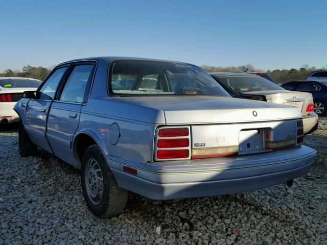 1G3AG55M2R6378856 - 1994 OLDSMOBILE CUTLASS CI BLUE photo 3