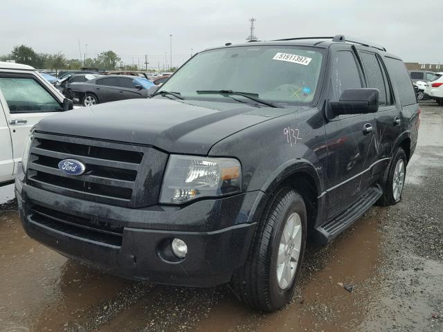 1FMJU1K51AEA33872 - 2010 FORD EXPEDITION BLACK photo 2