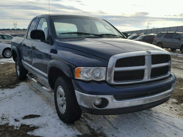 1D7HU18D13S357660 - 2003 DODGE RAM 1500 S BLUE photo 1