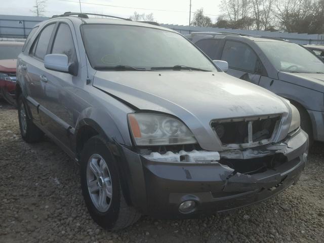 KNDJC733135107169 - 2003 KIA SORENTO EX GRAY photo 1