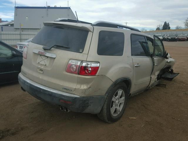 1GKEV23797J153531 - 2007 GMC ACADIA SLT GOLD photo 4